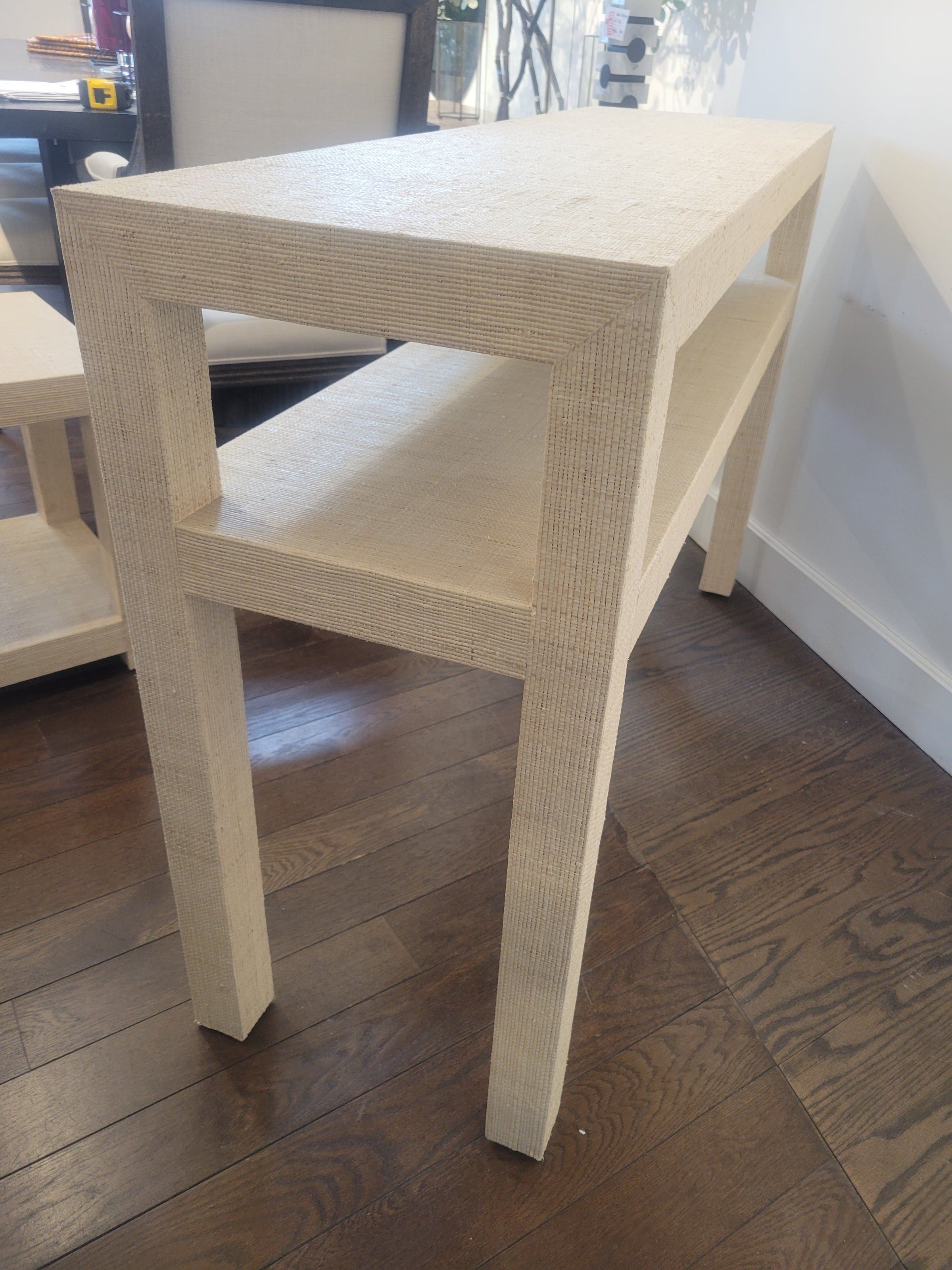 Grasscloth Console Table by Serena & Lily