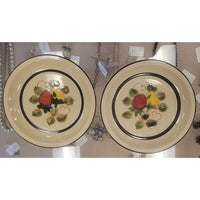 7-Pc Set of Plates - Strawberries Freezer to Oven Stoneware (AS IS) - colletteconsignment.com