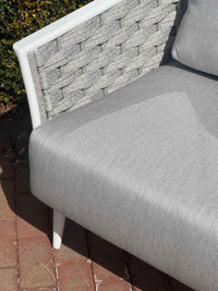 Cascade Lounge Chair in Silver