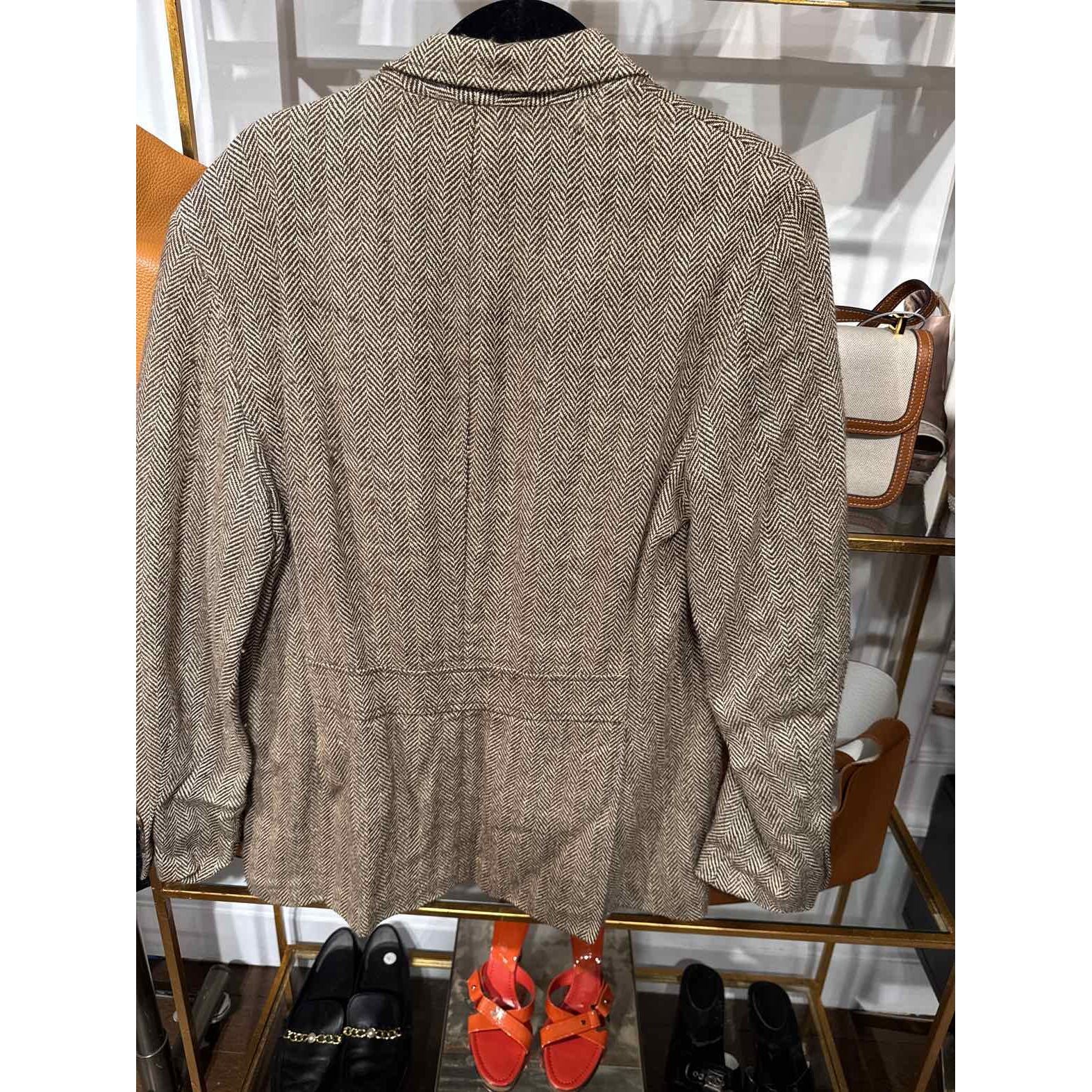 Men's Polo by Ralph Lauren Mens Size 40 Multi-Brown Blazer