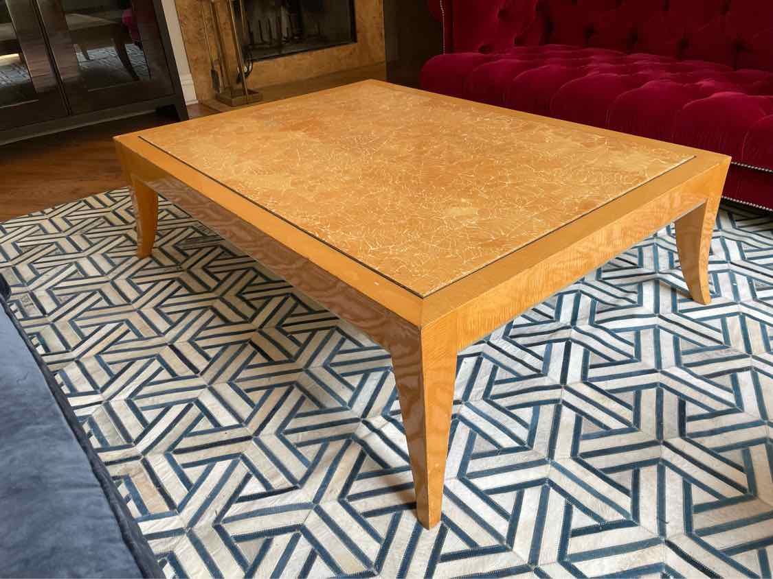 Square Wood Coffee Table