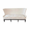 Holly Hunt White Performance Velvet Settee