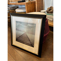 Dock Photograph in Black & Gold Frame - colletteconsignment.com