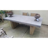 Solano Concrete & Teak Rectangular Dining Table by RH