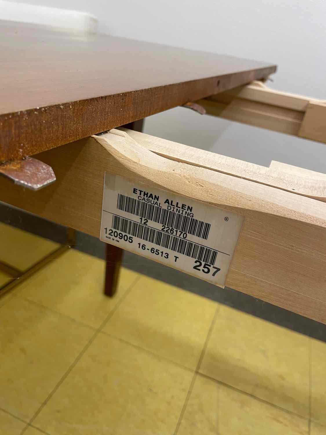 Maple Drop Leaf Dining Table by Ethan Allen (AS IS)