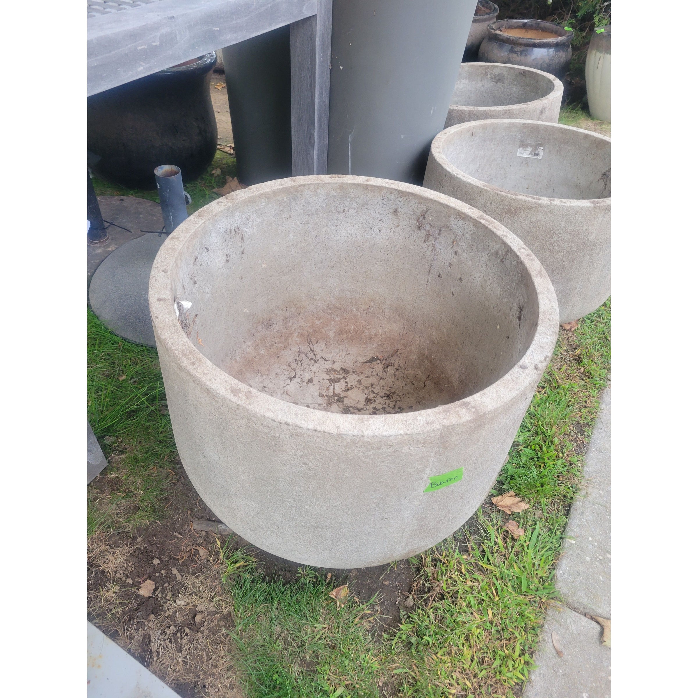 Large Stone Outdoor Planter