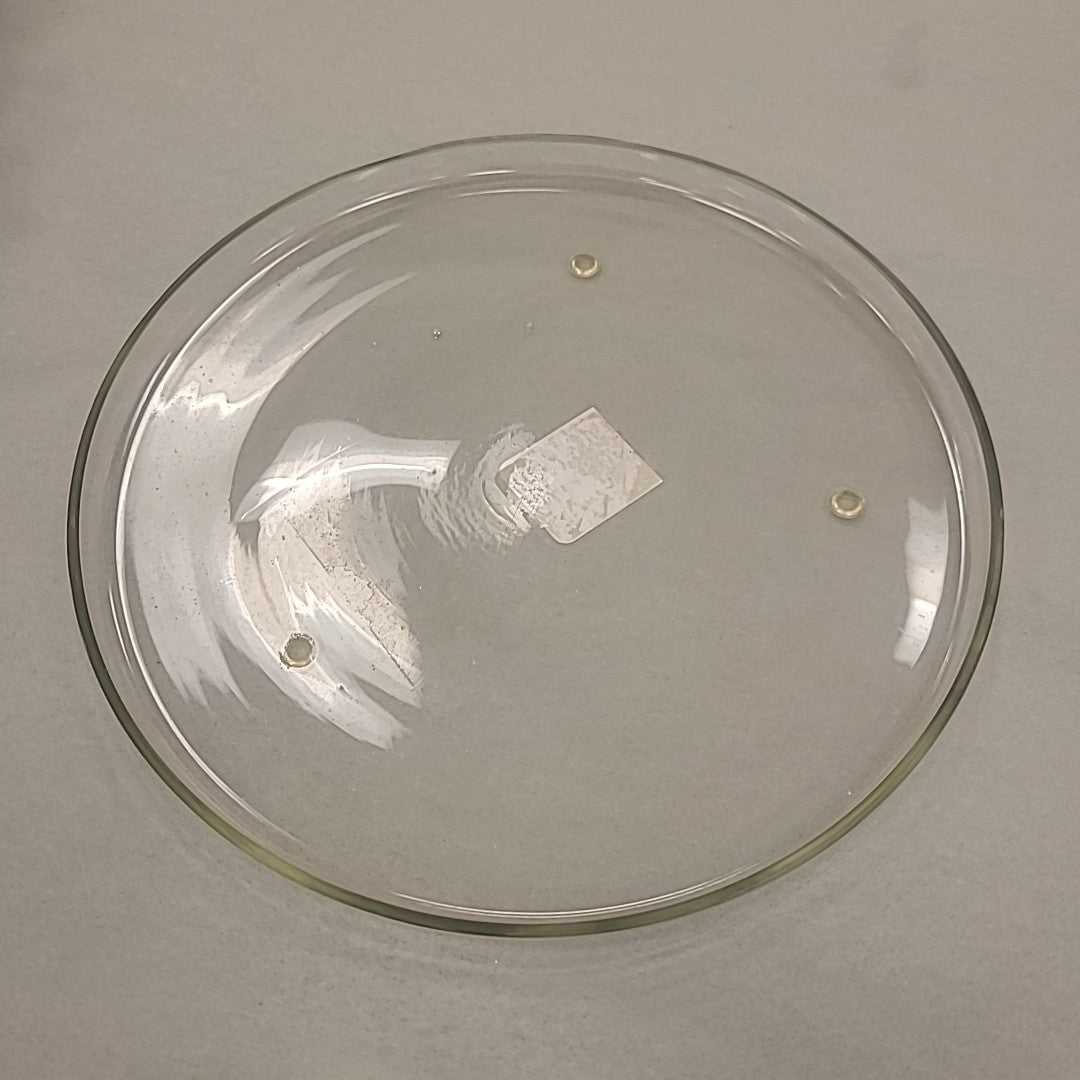 Glass Candle Holder Plate - colletteconsignment.com