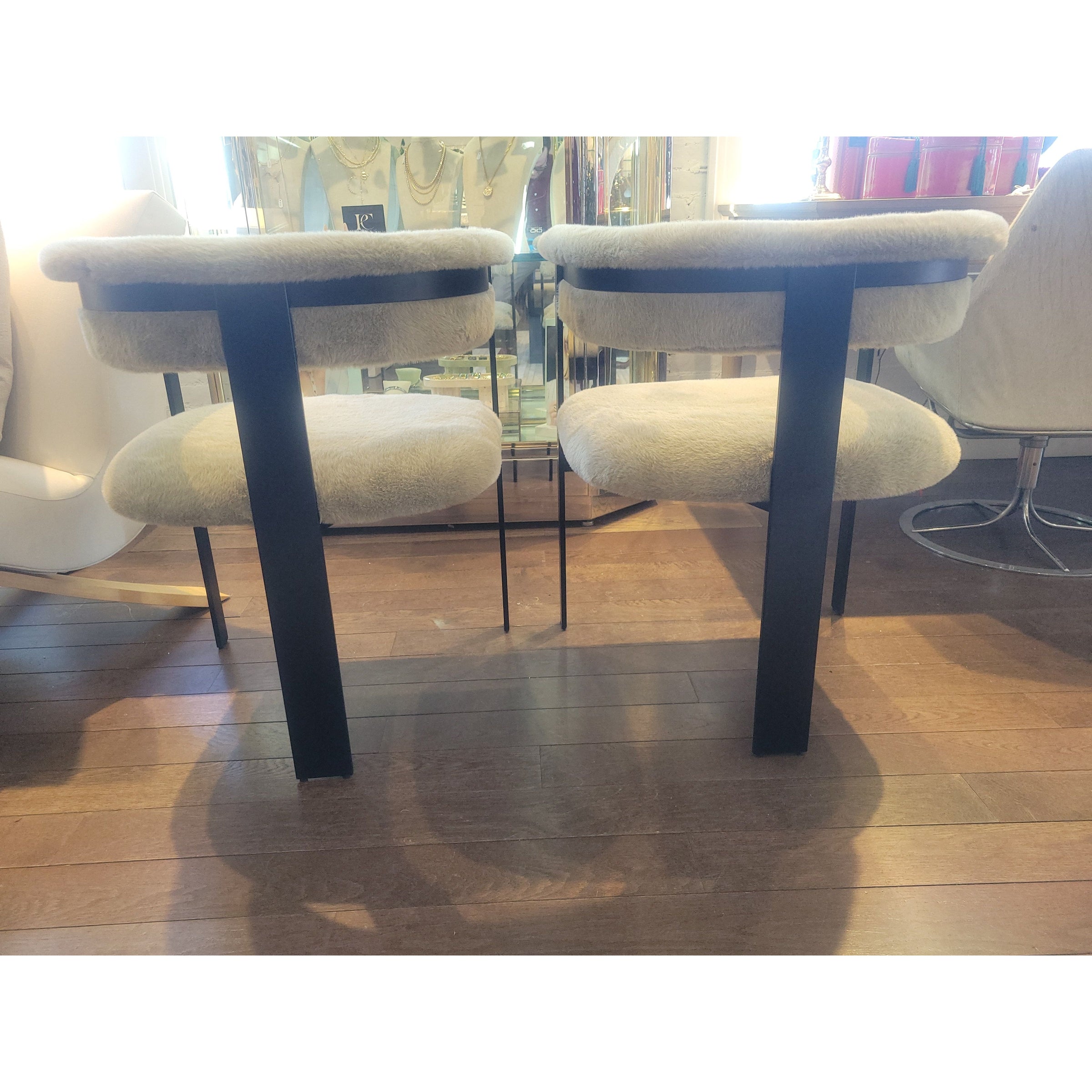 SET of 8 'Darcy' Dining Chairs by Interlude - colletteconsignment.com