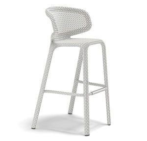 Seashell Rattan 'Nuo' Bar Stool by Jean-Marie Massaud for Dedon