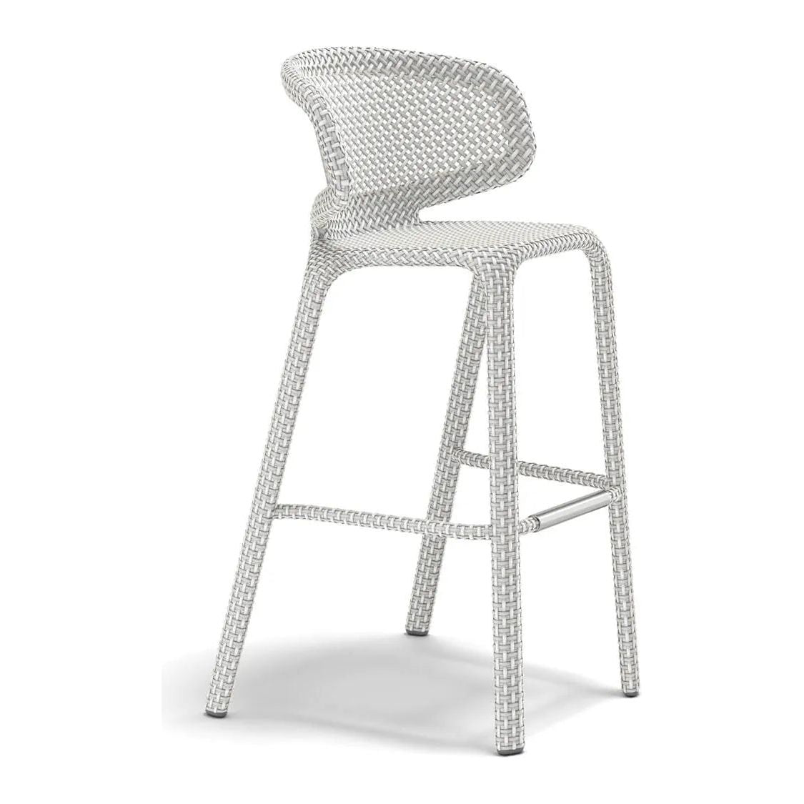 PAIR of Seashell Rattan 'Nuo' Bar Stools by Jean-Marie Massaud for Dedon