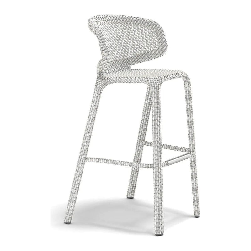 PAIR of Seashell Rattan 'Nuo' Bar Stools by Jean-Marie Massaud for Dedon
