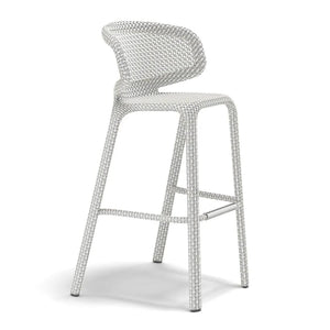 PAIR of Seashell Rattan 'Nuo' Bar Stools by Jean-Marie Massaud for Dedon