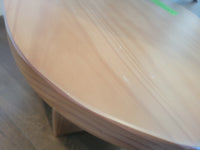 3-ft Oval Wood Side Table (AS IS)
