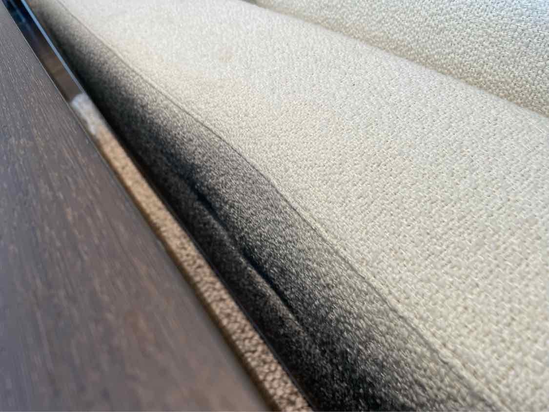 10' Modena Luxe Italian Boucle Track Arm Sofa w/ Down Fill by RH (AS IS)