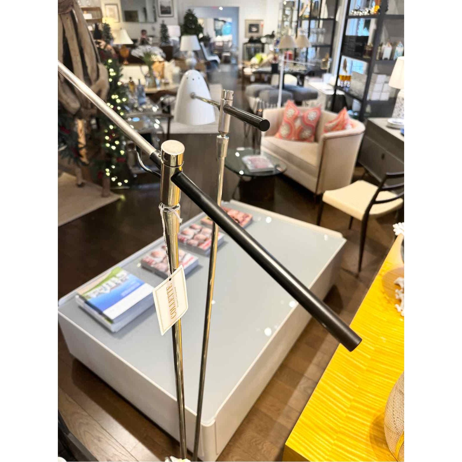 Radius 2-Light Articulated Floor Lamp w/ Dimmer by Fendi Casa