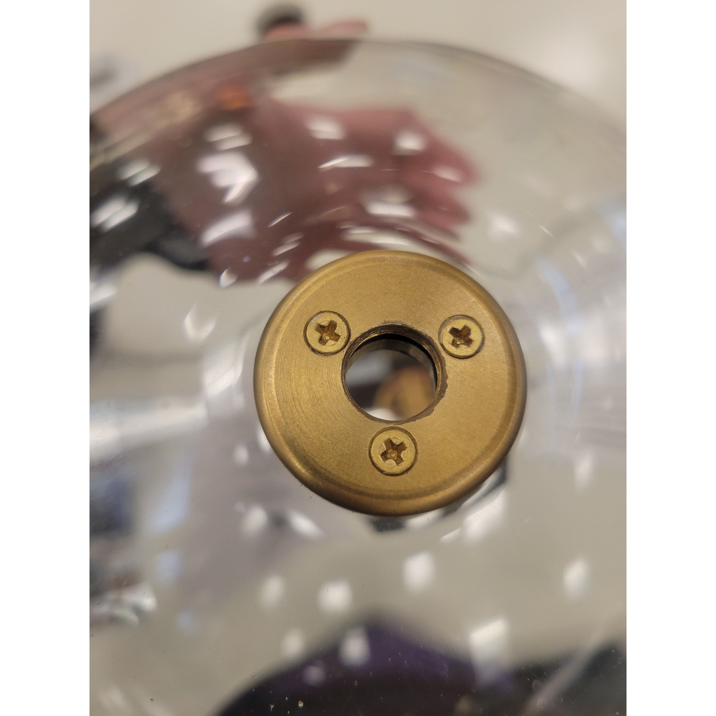 Replacement Glass Globe for Schwung Brass Chandelier - colletteconsignment.com