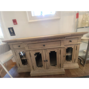 St. James Gray Oak 5-ft Media Console by RH (AS IS)