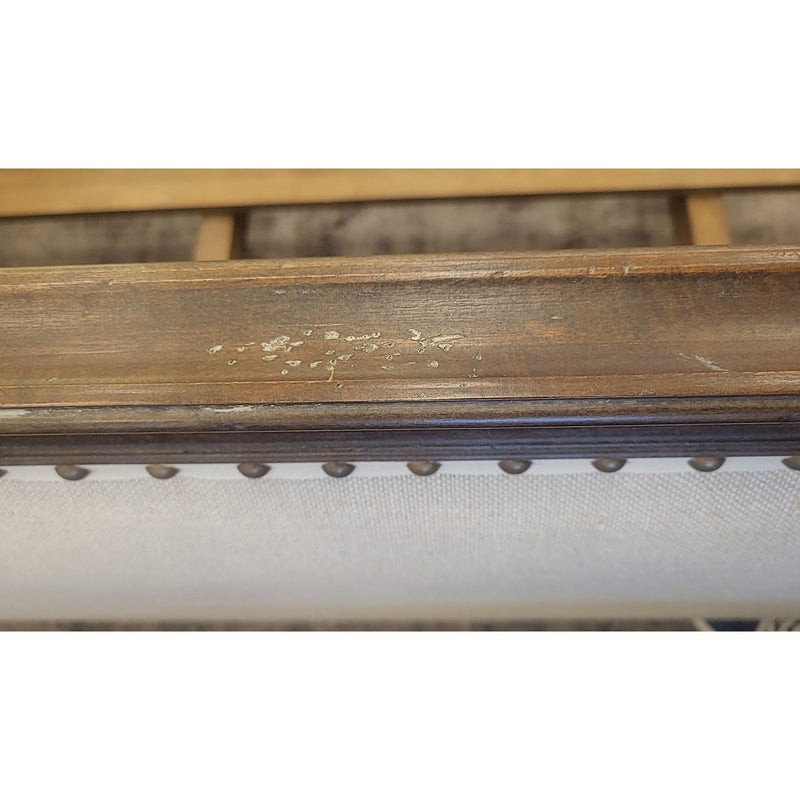 California King-Sized Maison Nailhead Upholstered Bed Frame by RH