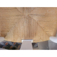 SET of 6 White Beech & Natural Cord Wishbone Chairs by Carl Hansen