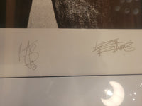 Signed L.E. Lithograph of The Rolling Stones 1994 Album 'Sticky Fingers' (AS IS)