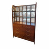 Custom Mahogany Bar Cabinet w/ Mirror Panels by D&A Binder
