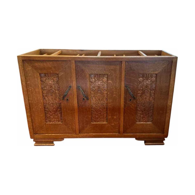 Arts & Crafts Oak Buffet Needs Top As Is