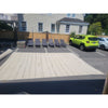 13x18 'Anaka' Handwoven Cream / Brown Flatweave Wool Rug by RH