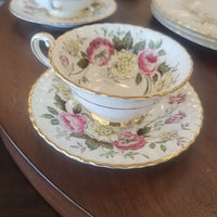 DuBarry Queen Mary China Teacup w/ Saucer