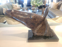 'Stallion I' Bronze Sculpture on Marble Base Ed. 2/9 by Robert L. Hooke
