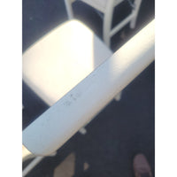 SET of 4 Blonde Wood Lattice Folding Chairs