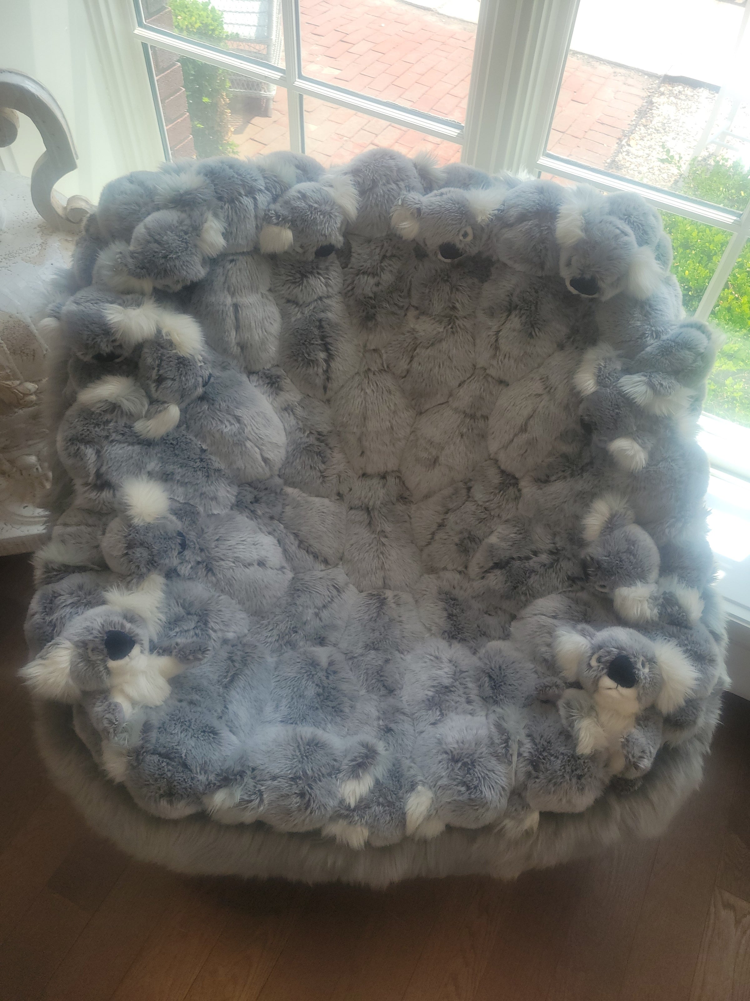 L.E. Koala Lounge Swivel Chair by AP Collection