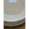 SET of 6 Porcelain Dinner Plates by Bernardaud