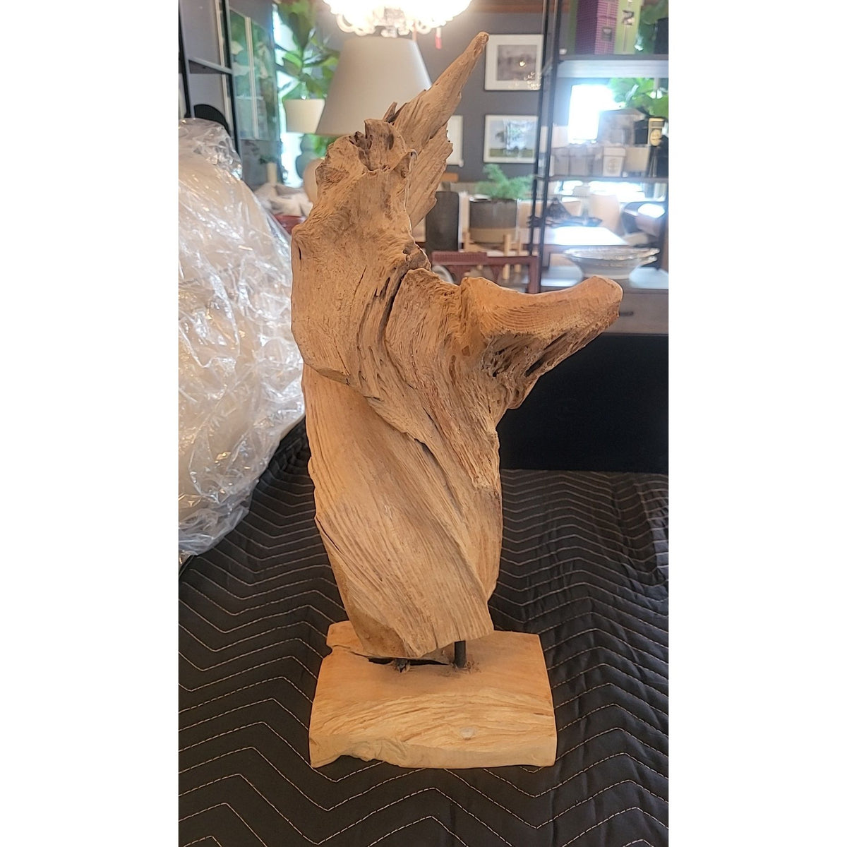 Abstract Driftwood Sculpture