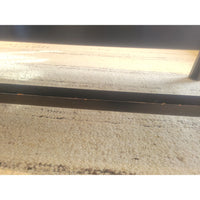 6-ft Rosewood & Oak Two-Tier Coffee Table by Edward Wormley for Dunbar - colletteconsignment.com