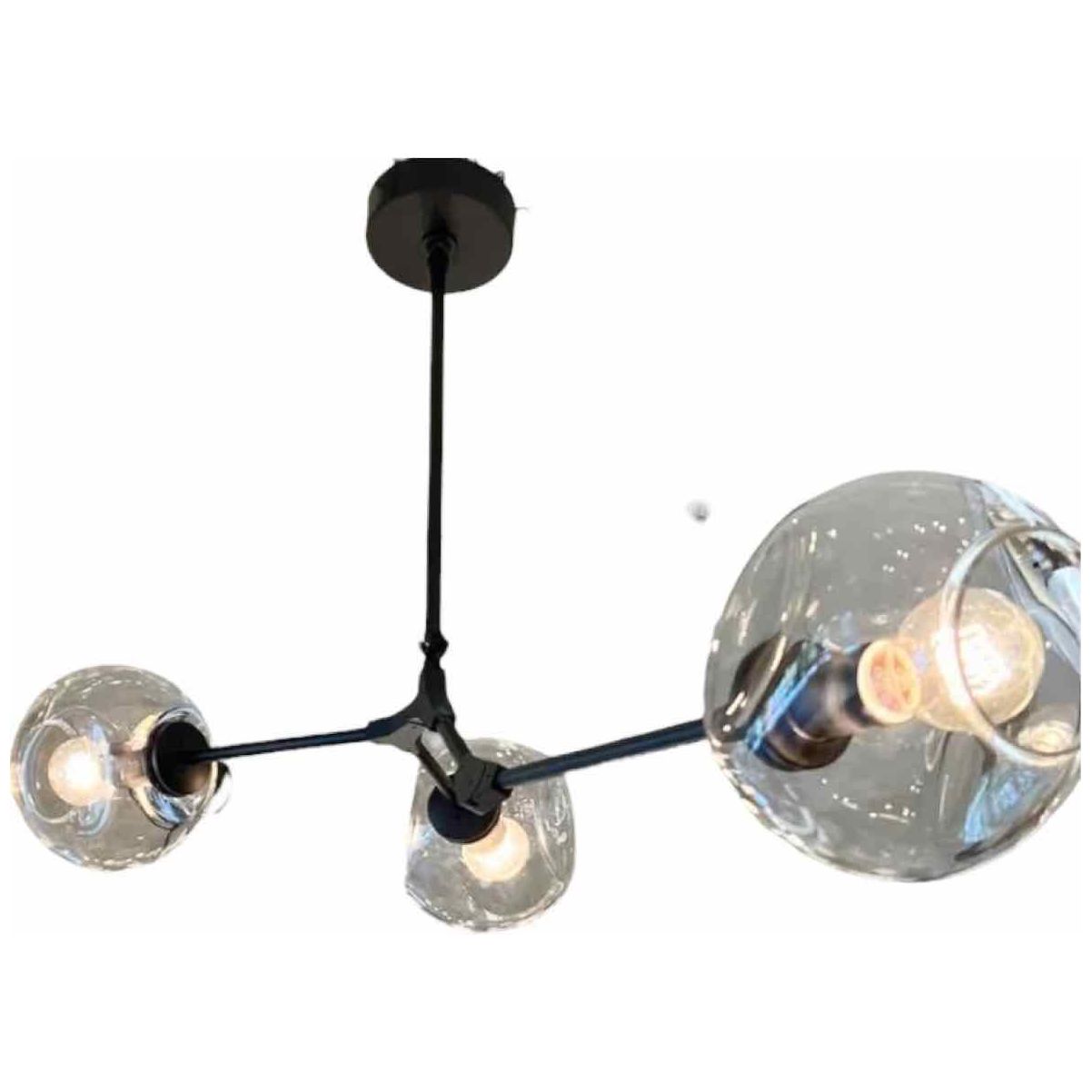 Lindsey Adelman Branching Bubble Bronze Chandelier