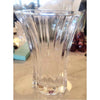 Crystal Oval Flower Vase by Orrefors Sweden