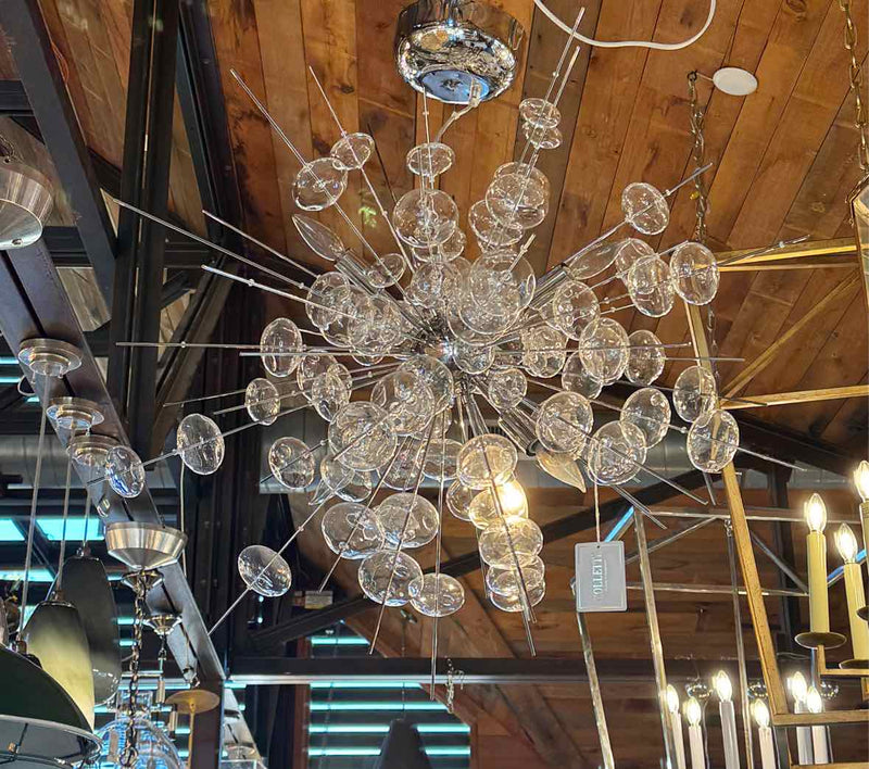 'Bubbles' Chandelier by Solaria AS IS