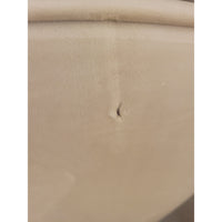 Gray Velvet Dominic Swivel Chair on Brass Base by Worlds Away (AS IS)
