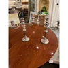 Pair of Large Scale Three Arm Sterling Silver Candelabras