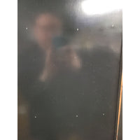 Vintage Asian Black Lacquer Cabinet w/ Brass Hardware