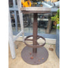 PAIR of Peninsula Teak & Aluminum Swivel Stools by Sutherland