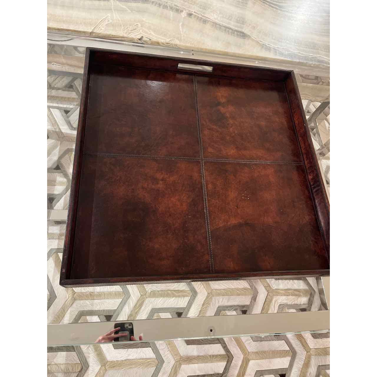 Large Leather Tray