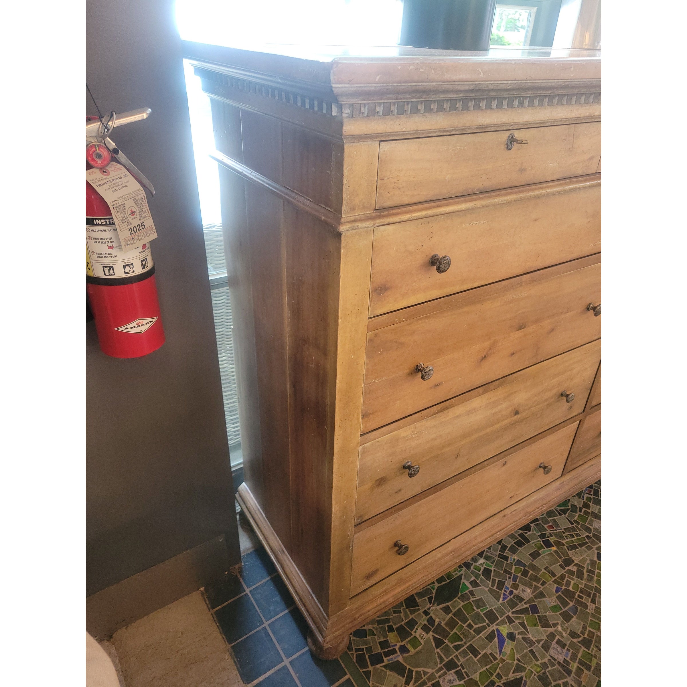 St. James White Oak 11-Drawer Dresser w/ Keys by RH