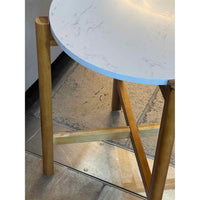Small Quartzite Top Side Table