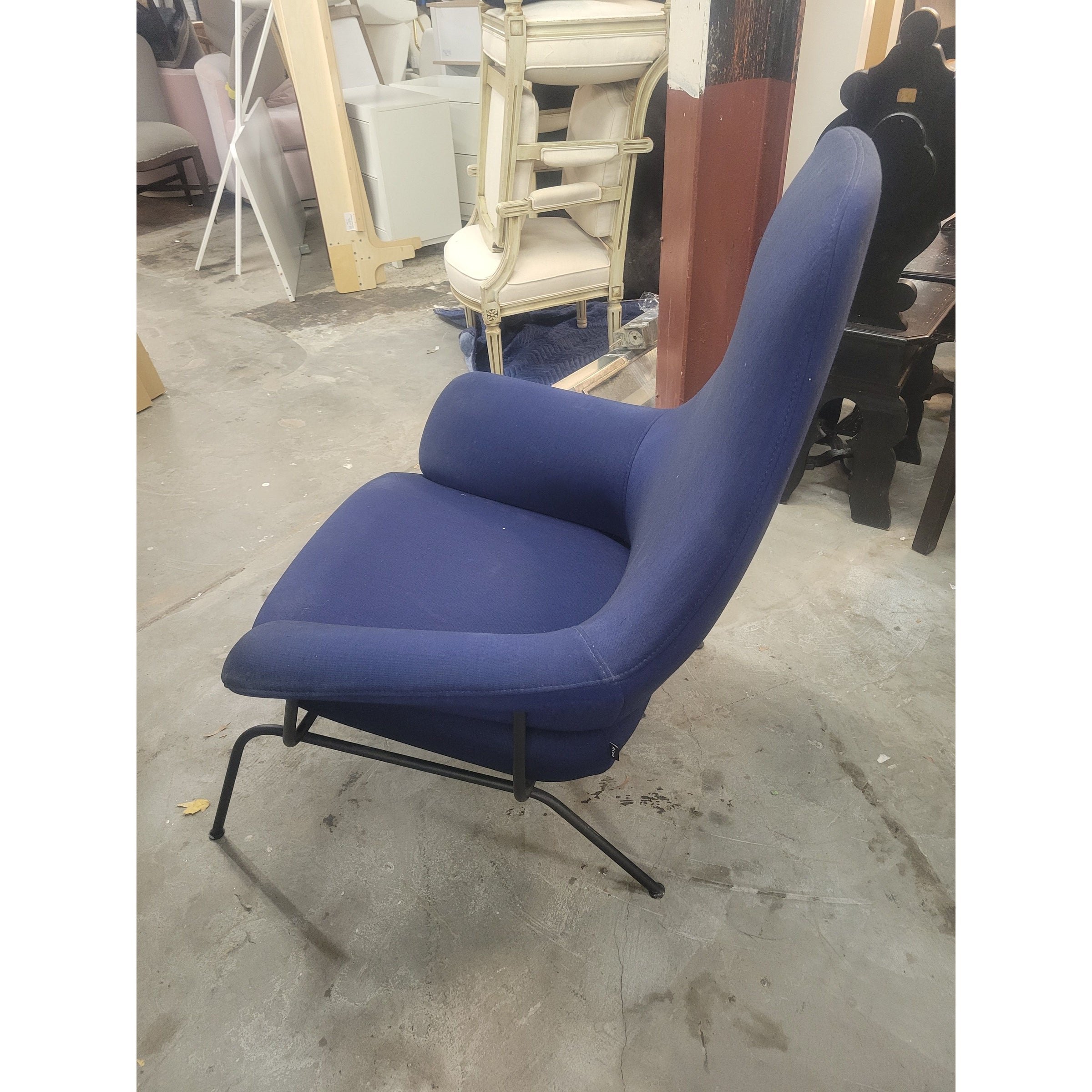 Hai Foam Lounge Chair on Steel Base by Luca Nichetto for Hem (AS IS) - colletteconsignment.com