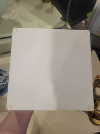 Lucite Square Block Dish