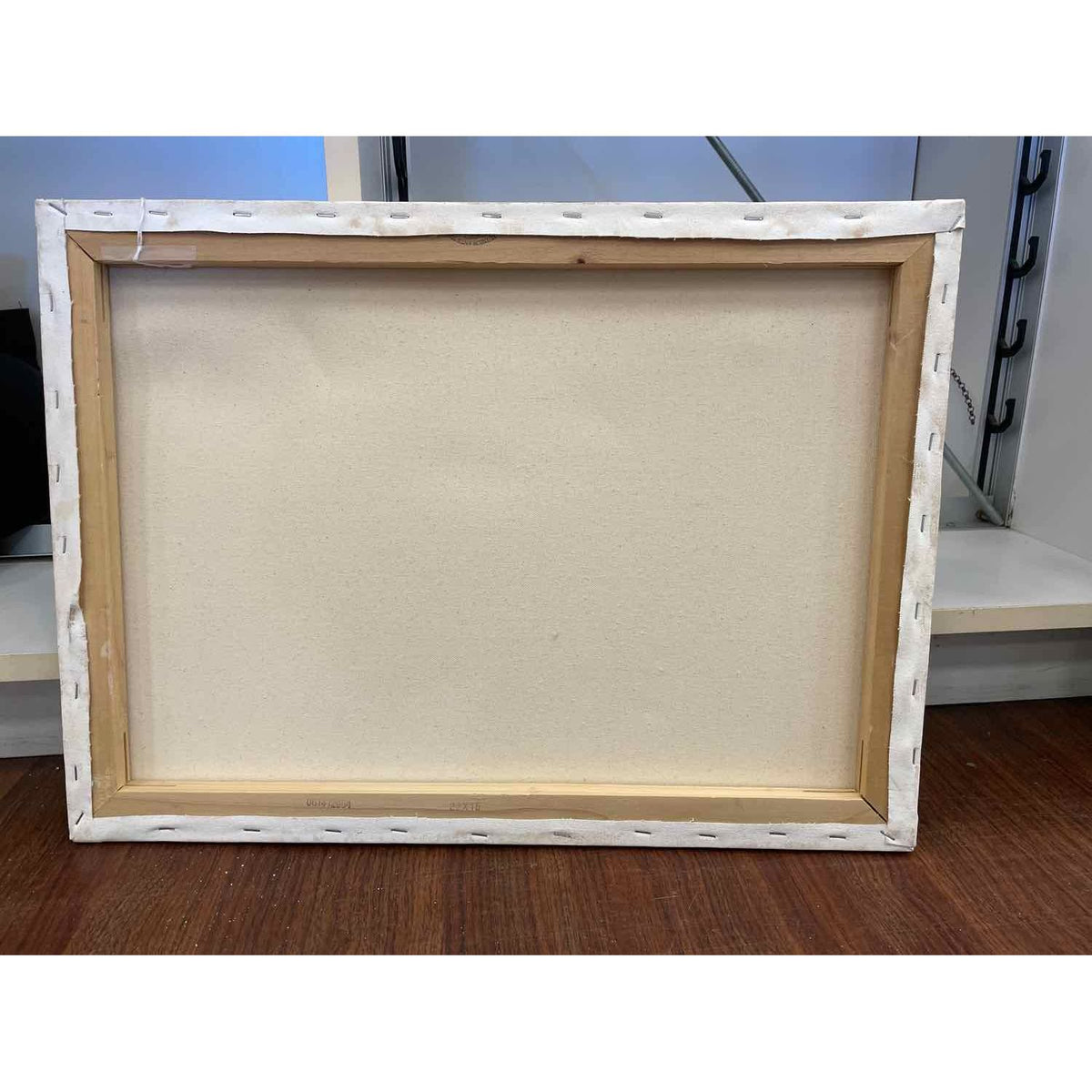 Abstract Blue Painting on Canvas - colletteconsignment.com