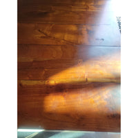 Square 2-Tone Wood Pub Table by Arhaus - colletteconsignment.com
