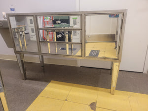 Vintage Mirrored Glass Sideboard (AS IS)