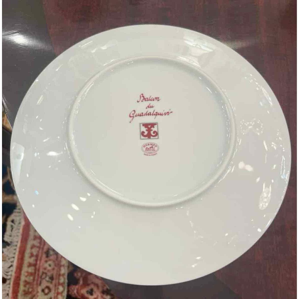 Hermes Balcon Du Guadalquiviv Dinner Plate